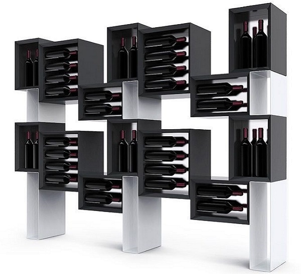 Mueble para vino de madera Esigo 5 Floor