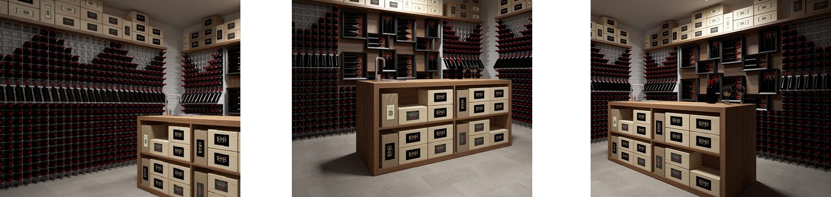 Esigo 2 Net wine storage rack