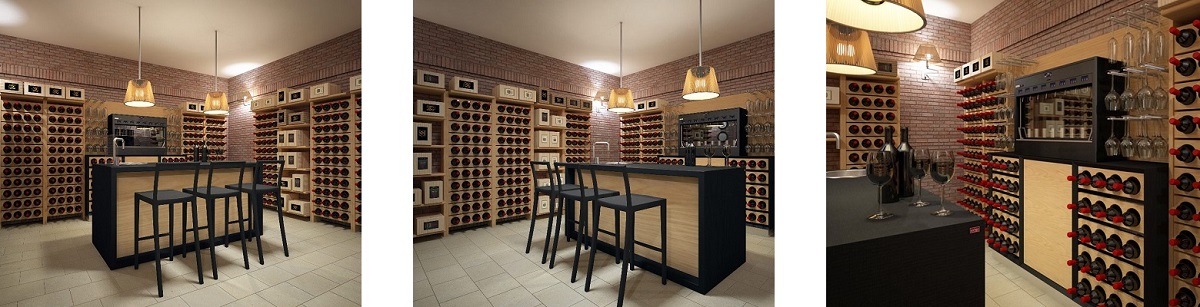 Wine cellar furniture version Classic