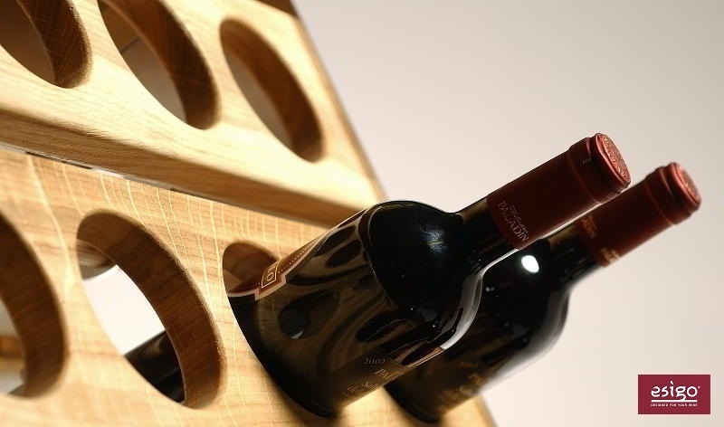 Esigo 1 Classic wooden wine storage rack