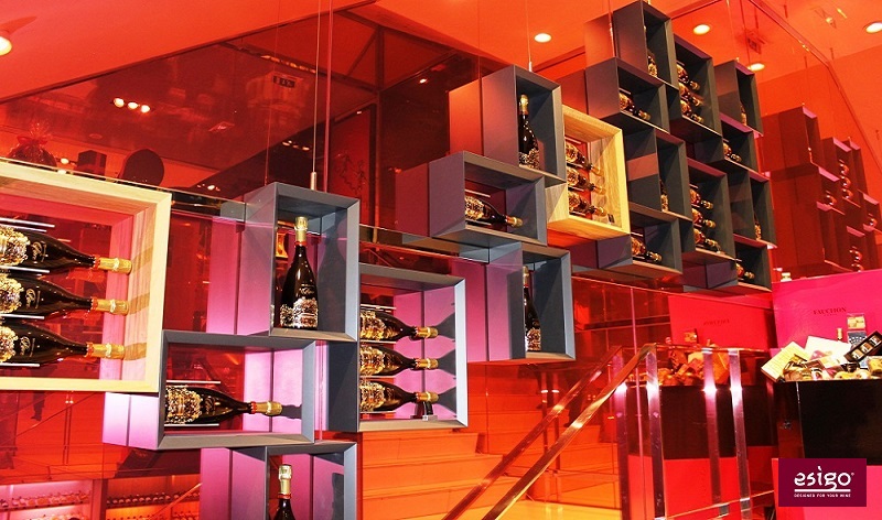 Esigo 5 modern design wine rack