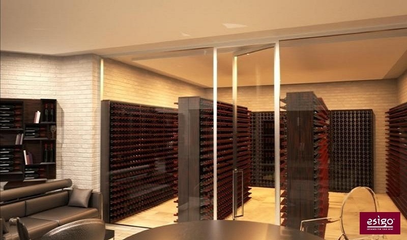 Esigo 2 Wall wine cabinet