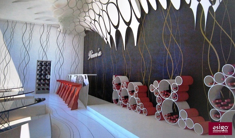 Esigo contemporary design wine bar furniture
