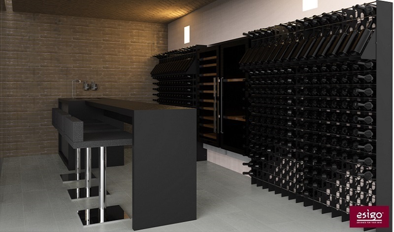Esigo 2 Net steel wine rack